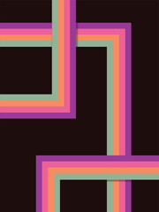 ABSTRACK TEMPLATE HORIZON COLOR