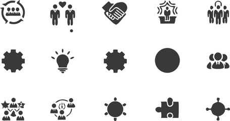 core values line icon set  vector pictograms of pr (1).eps