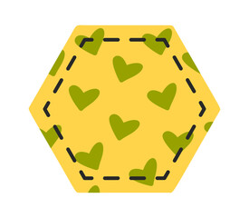 Sewing stitched fabric cloth item