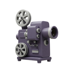 Obraz premium old movie projector