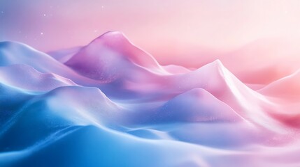 Obraz premium Abstract mountainous landscape gradient background