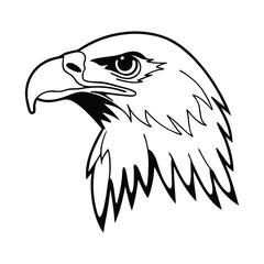 Obraz premium Eagle silhouette set vector design big pack of bird illustration and icon