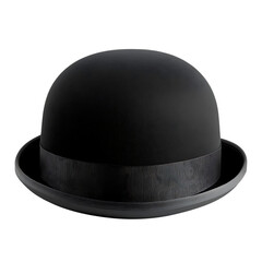 Fototapeta premium black bowler hat