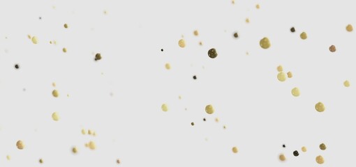 Elegant background image featuring subtle beige and gold speckles scattered on a clean white backdrop.