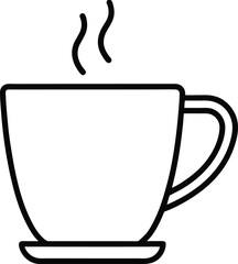 cup of coffee with steam