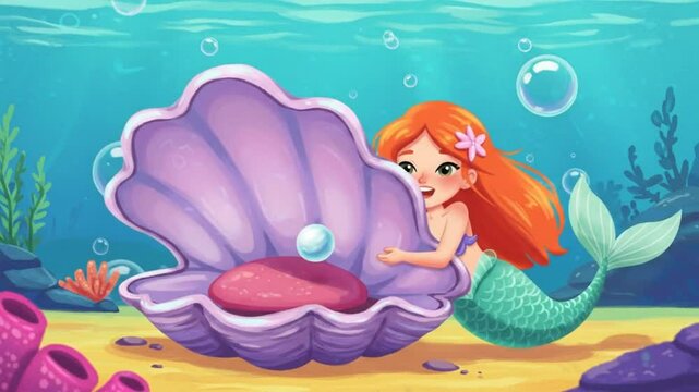 Mermaid's Pearl: Underwater Adventure