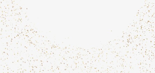 Elegant gold glitter stars scattered on a white background. Perfect for celebration, holidays, or luxury branding.