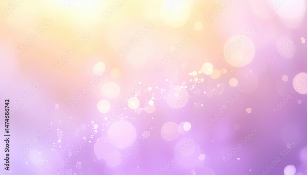 Poster creating a dreamy visual experience with bokeh effects digital art colorful background abstract desi