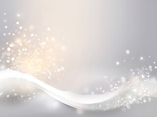 Radiant White Dust Elegant Shimmering Background,AI
