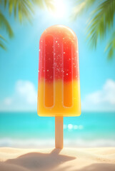 ice cream on a stick