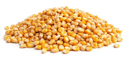 Pile of Yellow Corn Kernels (2)