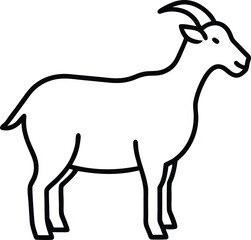 goat vector illustration