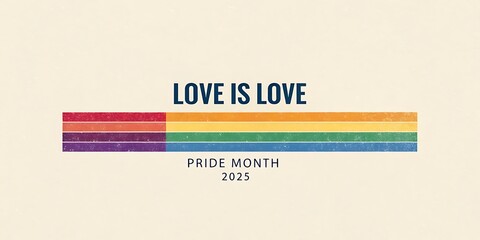 pride month 2025 social media banner