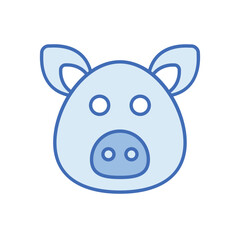 Pig Vector icon