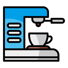Espresso Machine  Icon Element For Design