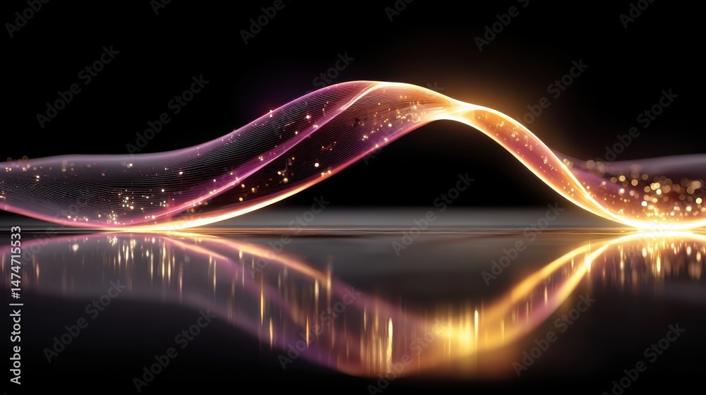 Poster technology style whit net glowing wave,glowing line glow wave,glow line , marriage proposal