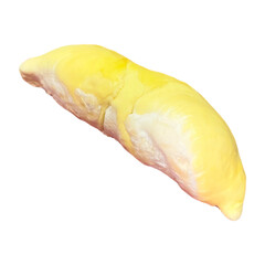 Durian isolate on white background, durian fresh, transparent