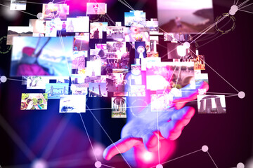 streaming data picture video material