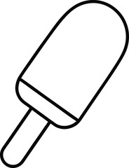 popsicle icon vector illustration
