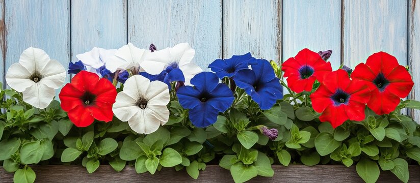 Patriotic Petunias