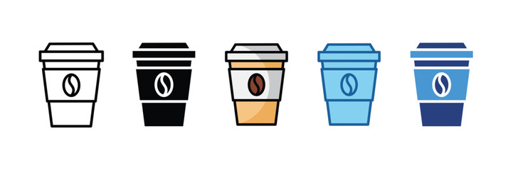 To Go Cup  Icon Element For Design