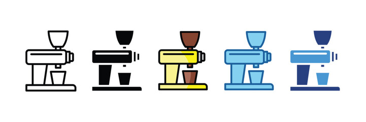 Coffee Grinder  Icon Element For Design