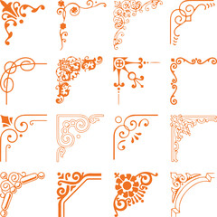 Beautiful flower art and mandala vector design