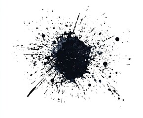 Abstract Ink Splatter (1)