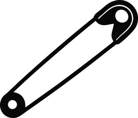 safety pin vector icon