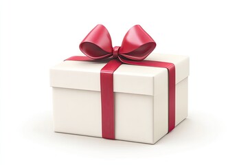 Obraz premium A gift box, elegantly wrapped