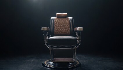 Fototapeta premium Classic Barber Chair (2)