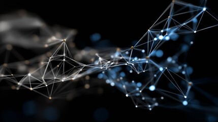 Digital background. Can be used in the description of network abilities, technological processes, digital storages, science, education, etc