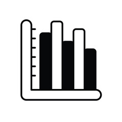 Graph Vector icon