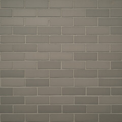 Seamless Texture of a Light Gray Brick Wall Background for Design Projects