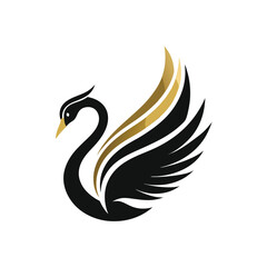 Obraz premium Palm Tree Silhouette – Tropical Island Vector Art