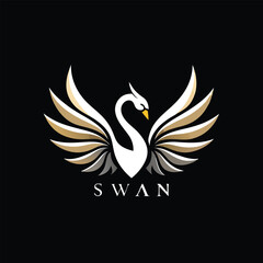 Obraz premium Palm Tree Silhouette – Tropical Island Vector Art