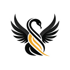 Obraz premium Palm Tree Silhouette – Tropical Island Vector Art