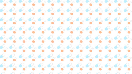 カプセル剤の柄の壁紙