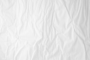 White crumpled material texture surface