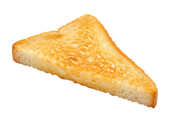 Buttered Toast Triangle: Food Photography