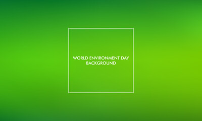 World Envinronment day gradient background good for poster, social media, background, wallpaper, banner