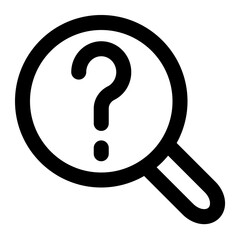 question icon for illustration