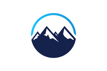 Mountain Vector Logo Premium 