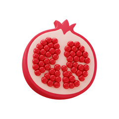 Detailed Pomegranate