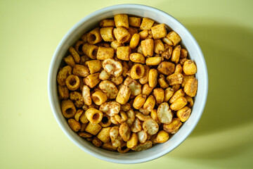Bowl of Tasty Savoury Healthy Sweet Chilli Finger Food Snacks