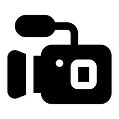 camera video icon for illustration