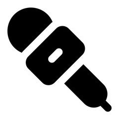 microphone icon for illustration