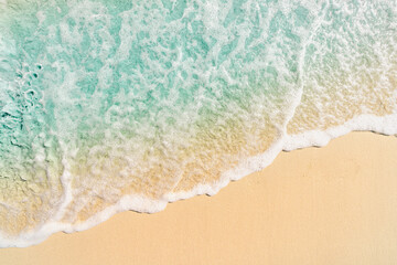 waves on the beach