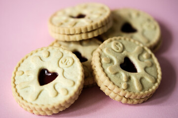  Jammie Dodgers Rasperry Flavoured Sweet Biscuits