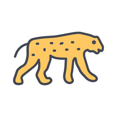 Cheetah Vector Icon